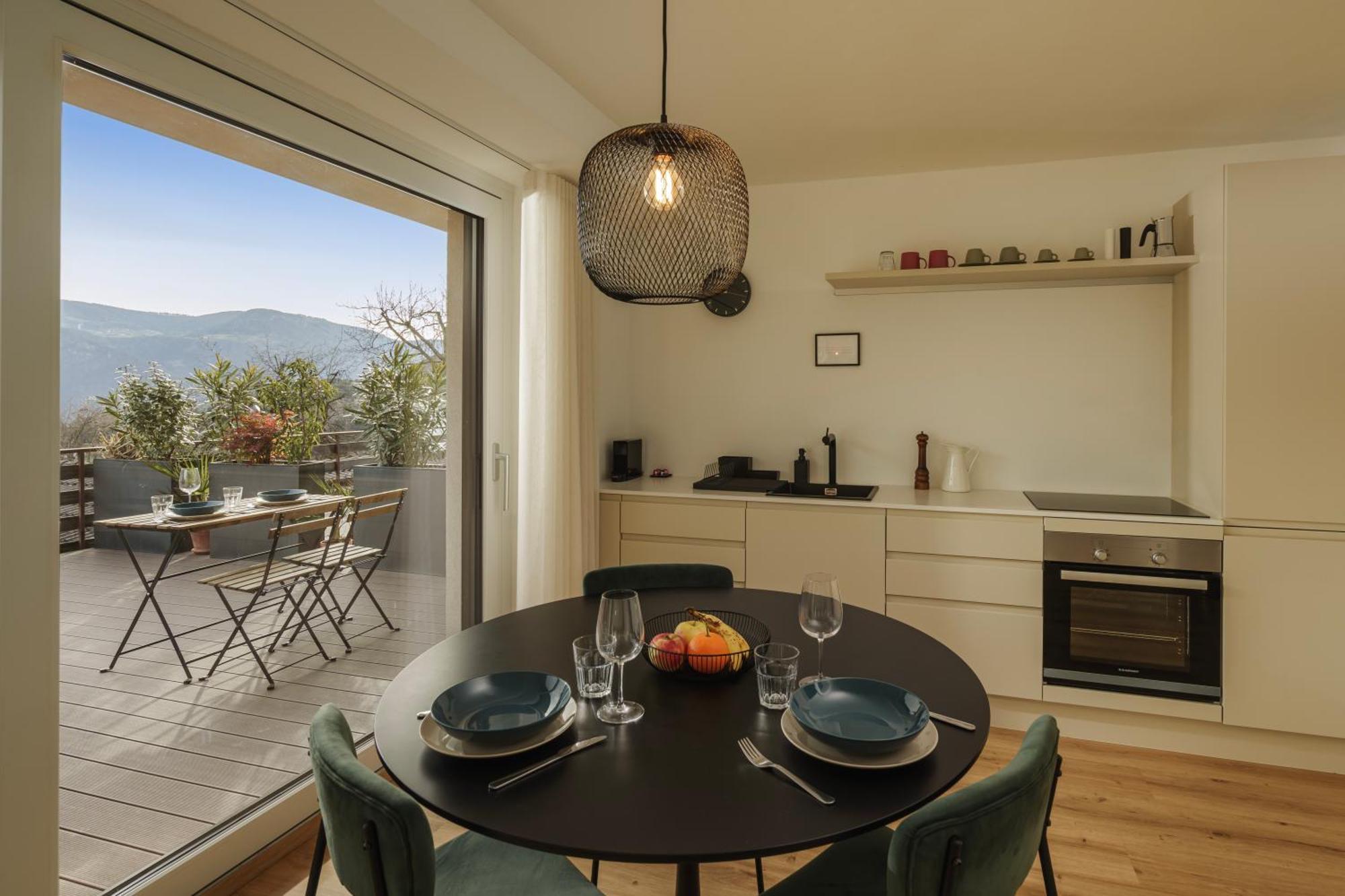 Mountain View Suites Tisens Bagian luar foto