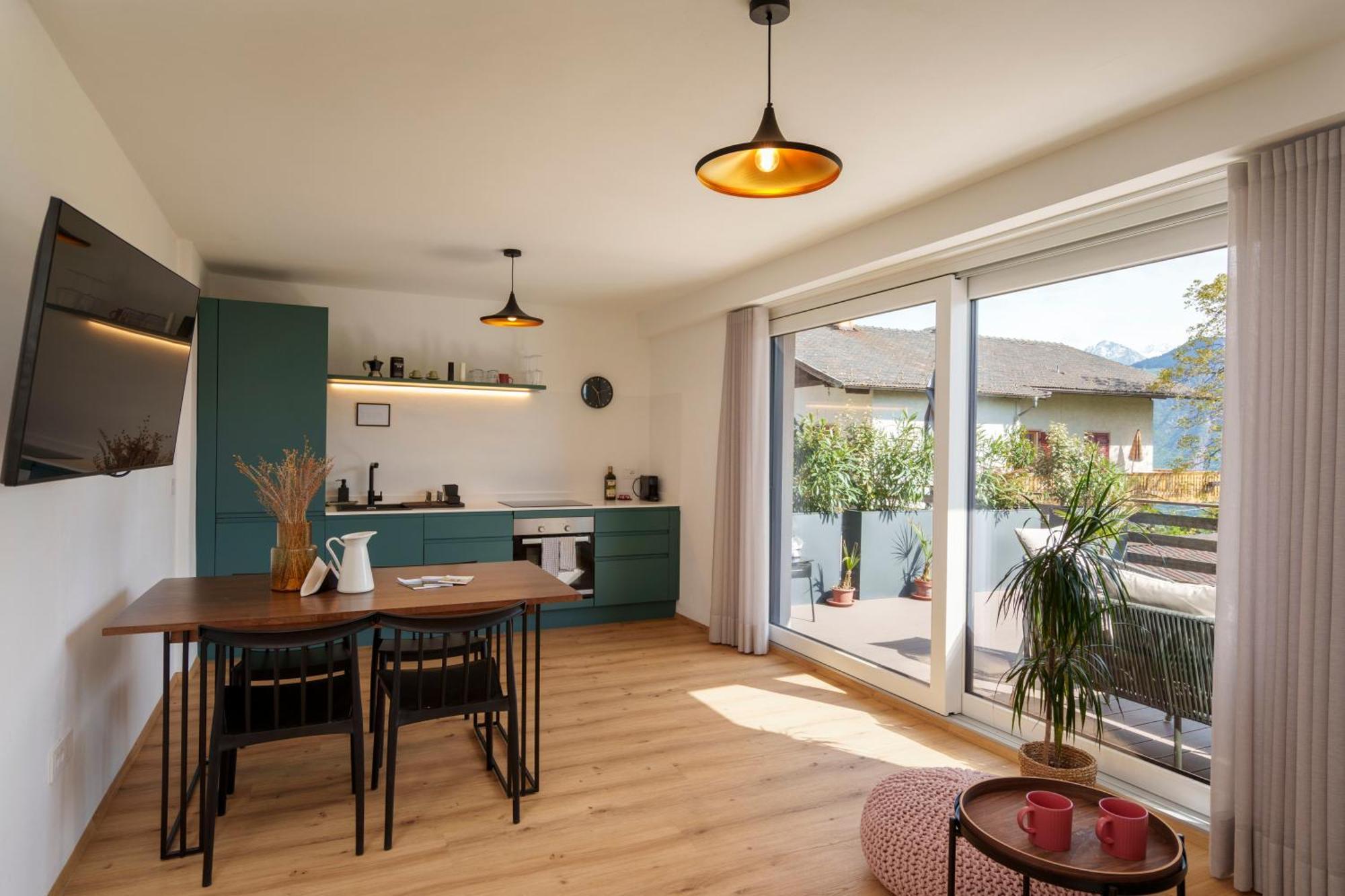 Mountain View Suites Tisens Bagian luar foto