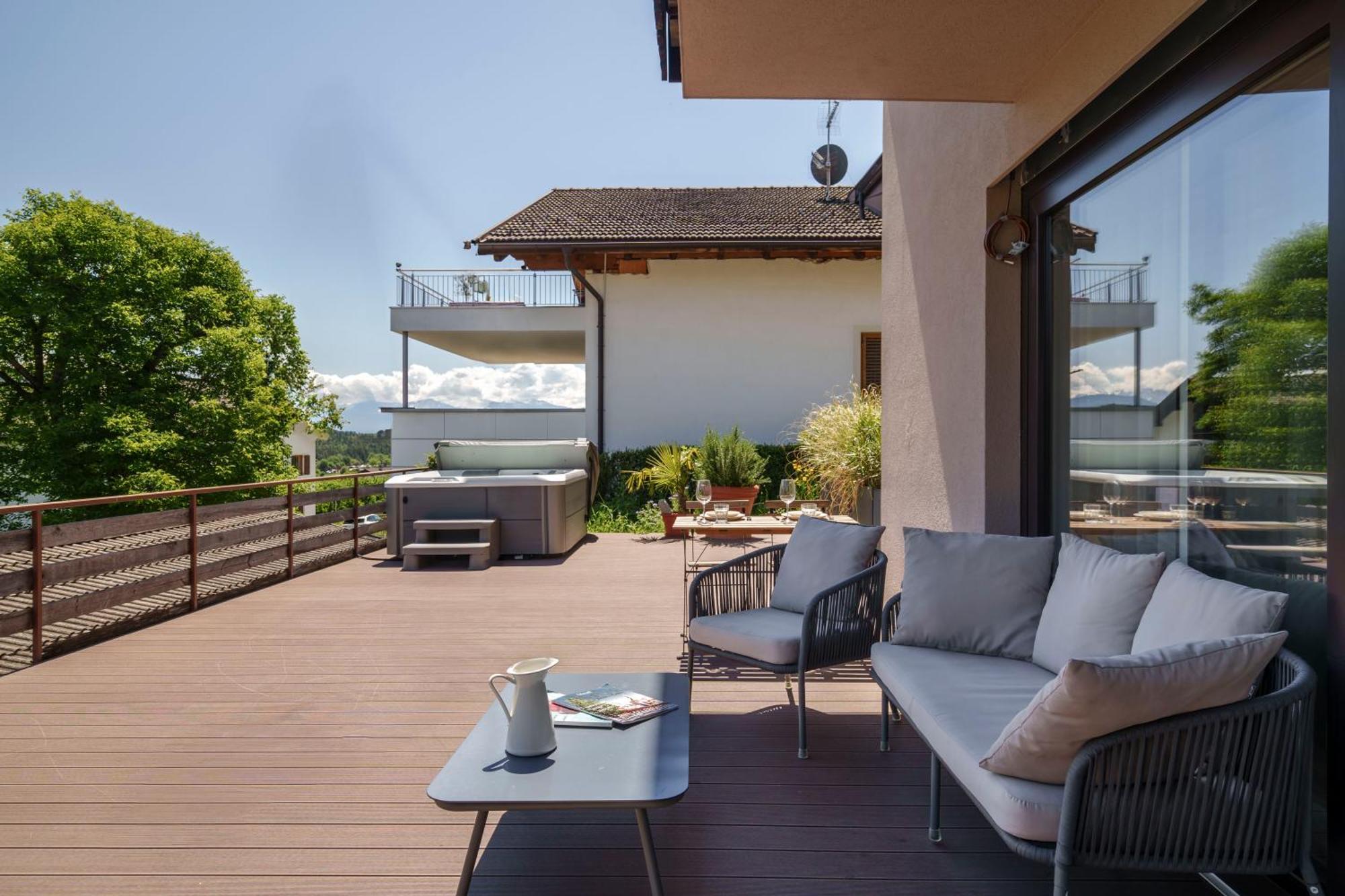Mountain View Suites Tisens Bagian luar foto