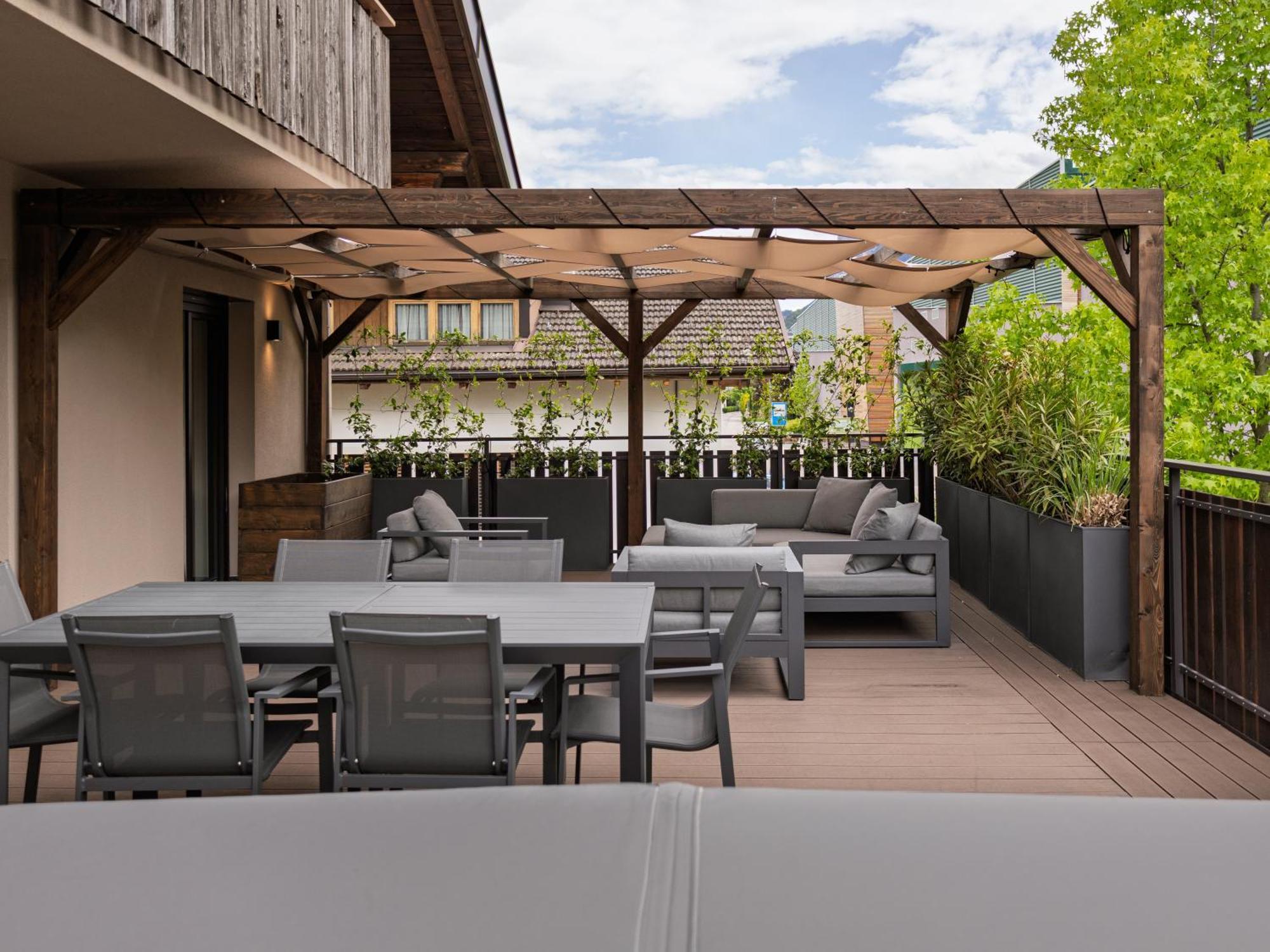 Mountain View Suites Tisens Bagian luar foto
