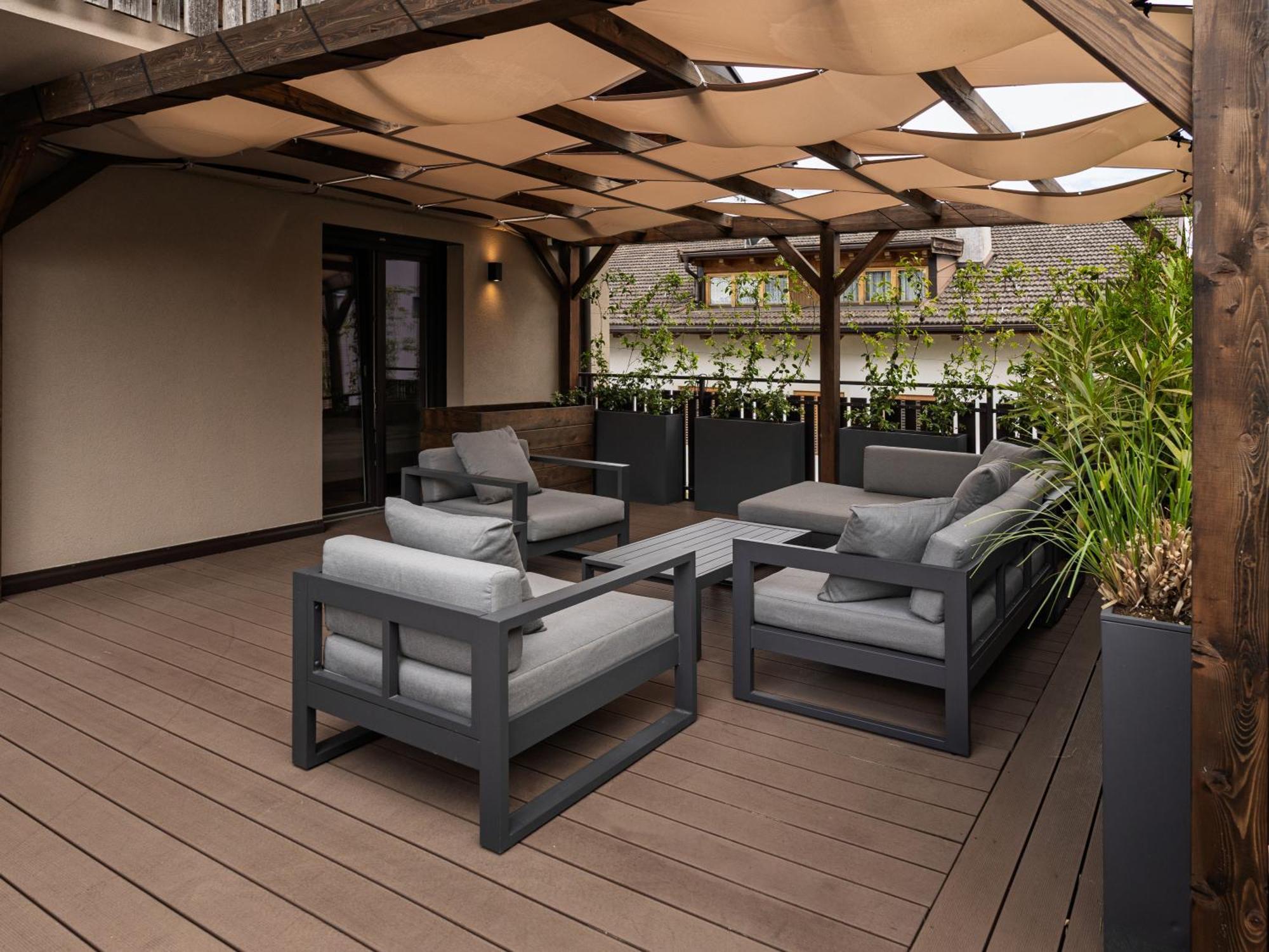 Mountain View Suites Tisens Bagian luar foto