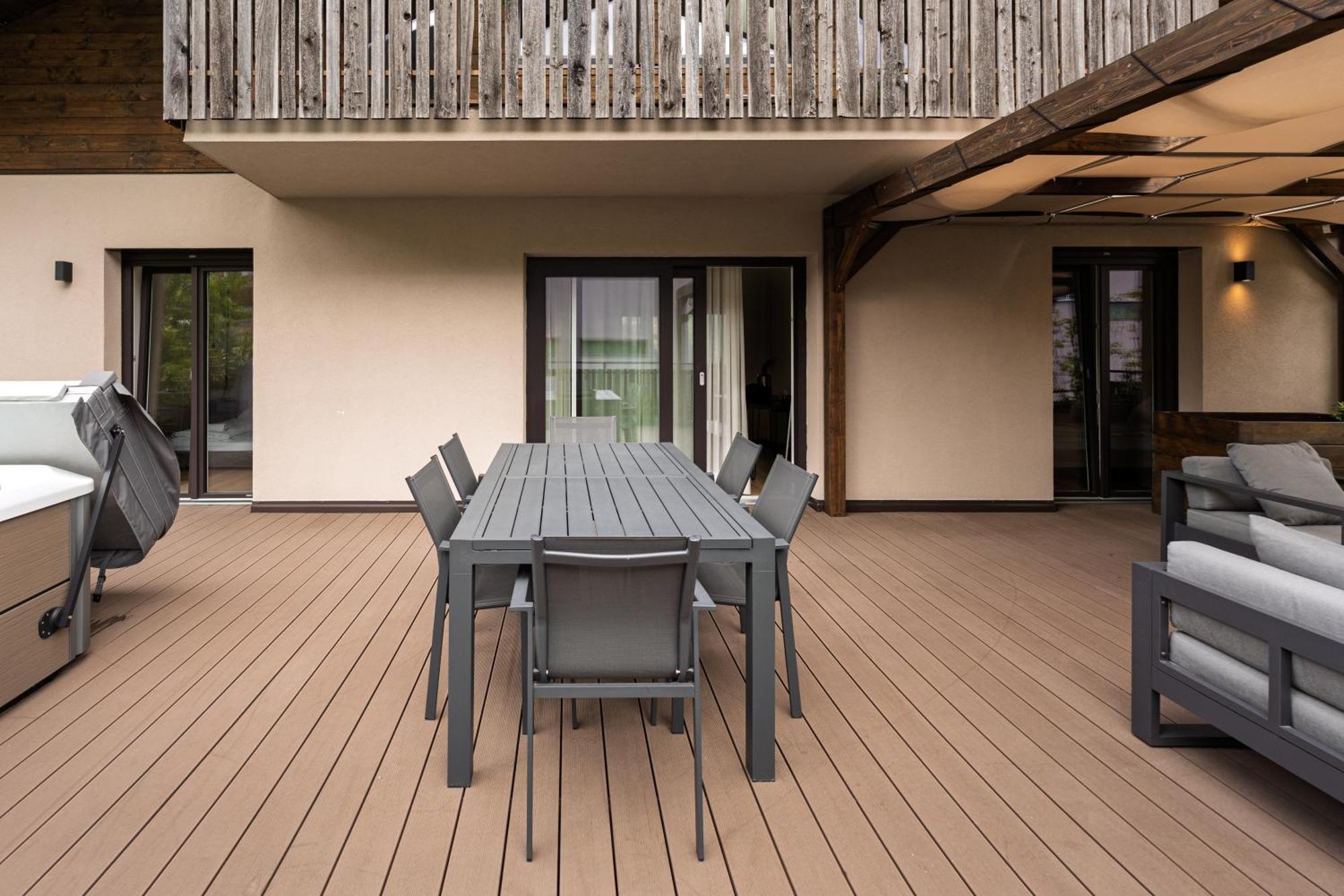 Mountain View Suites Tisens Bagian luar foto