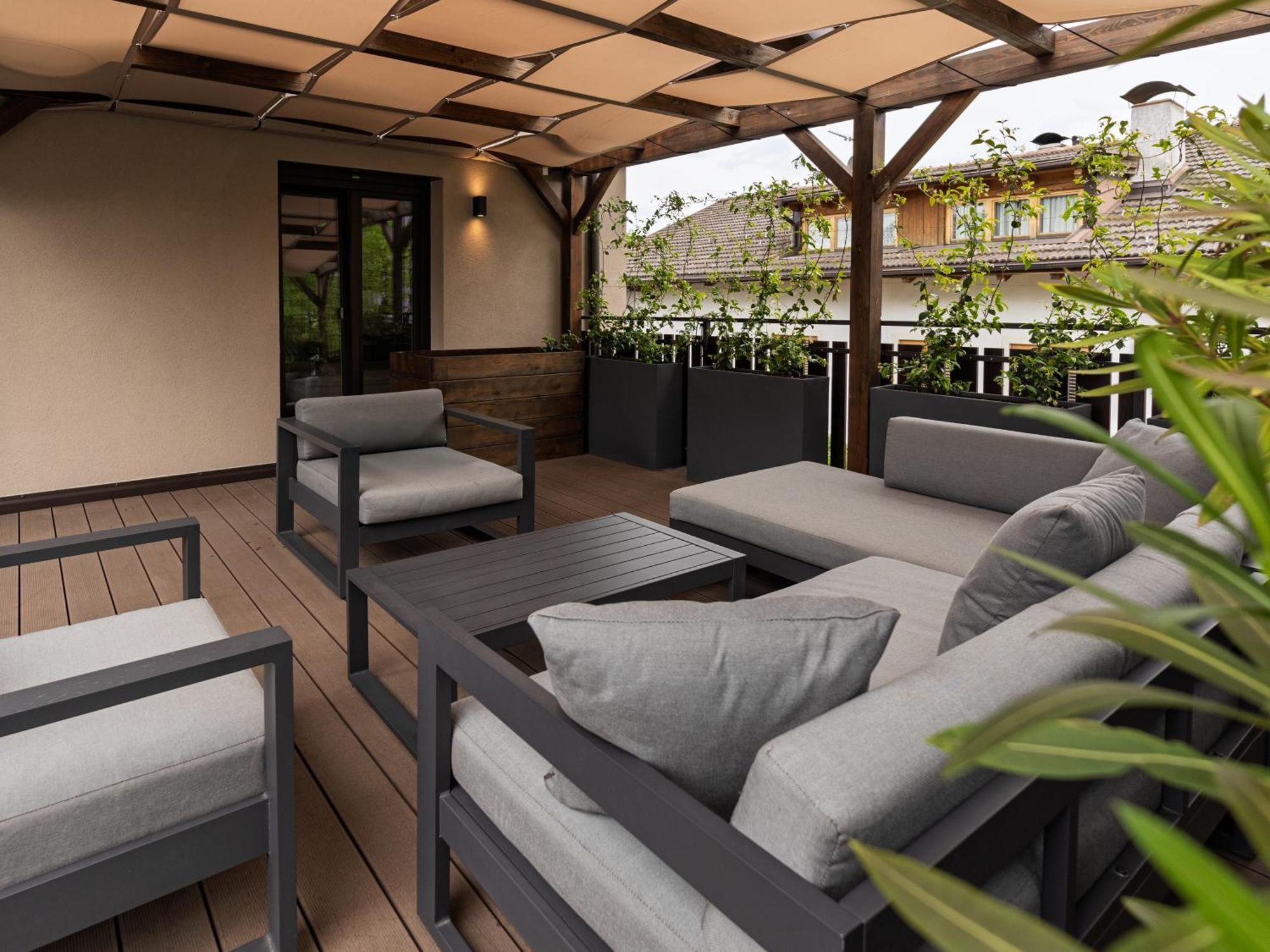 Mountain View Suites Tisens Bagian luar foto