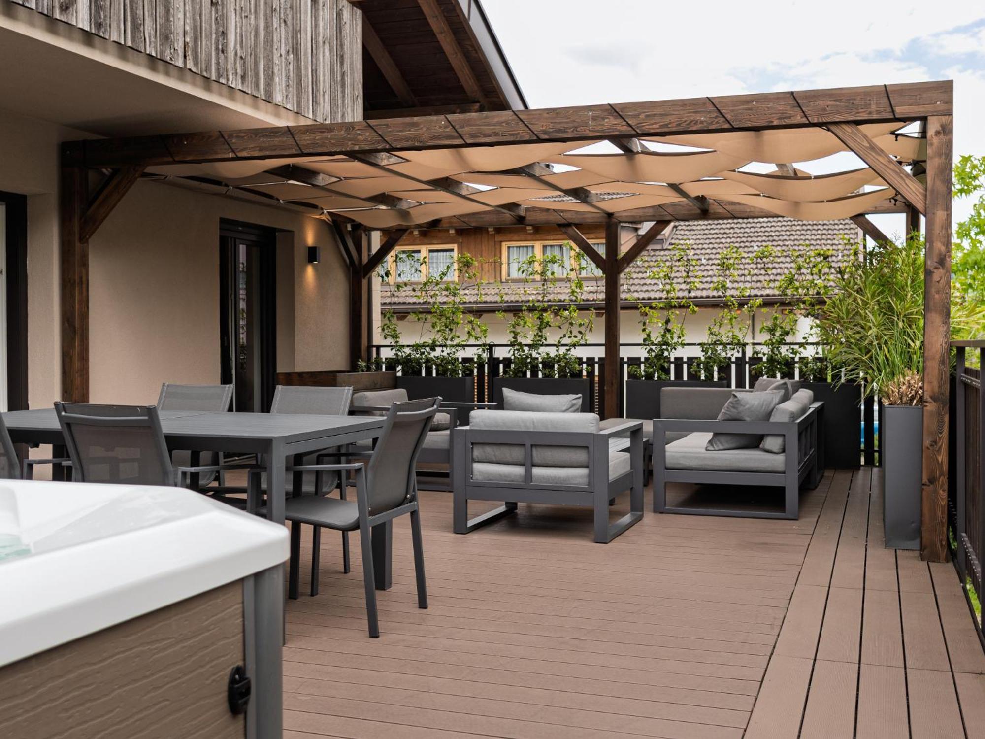 Mountain View Suites Tisens Bagian luar foto